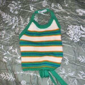 Size L ZARA KNIT TOP